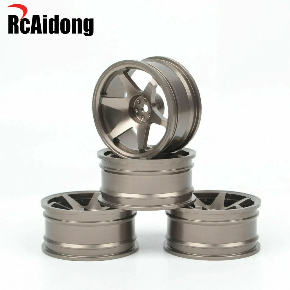 

Aluminum Wheels Rims for Tamiya TT-02 TA08 PRO TB-05R TRF419 Redcat Racing EPX Drift Yokomo BD10 MST JXR HSP HPI RC On-road Car