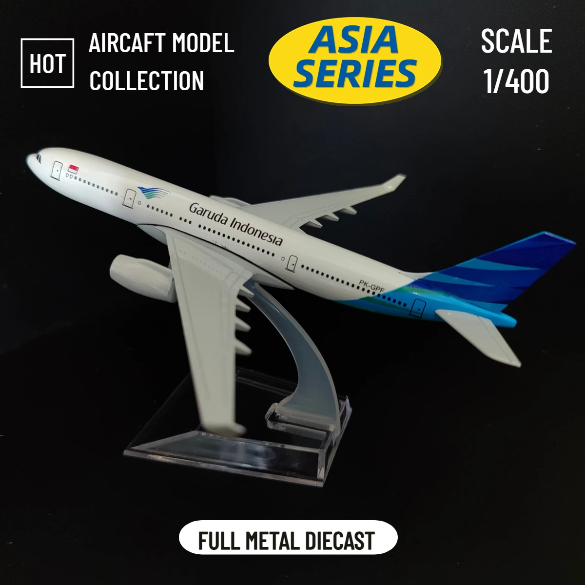 

Scale 1:400 Metal Aircraft Replica 15cm Garuda Indonesia Airlines Boeing Airplane Diecast Model Aviation Miniature for Boys