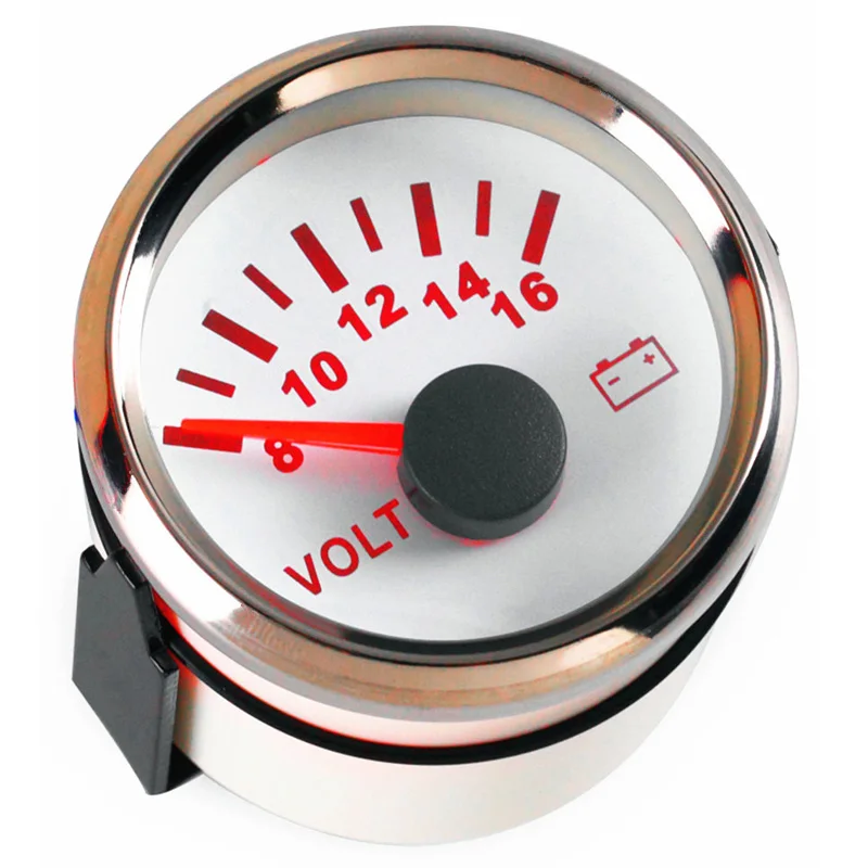 Вольтметры с указателем 52 мм вольтметры 8-16 В морские пригодные для