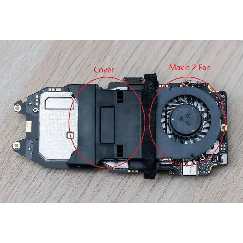 Оригинальный вентилятор охлаждения основной платы для DJI Mavic 2 ProZoom, радиатор, защитный экран от ветра, запасные части для замены. (art.: 3920dcdaa4db2) - 3920dcdaa4db2