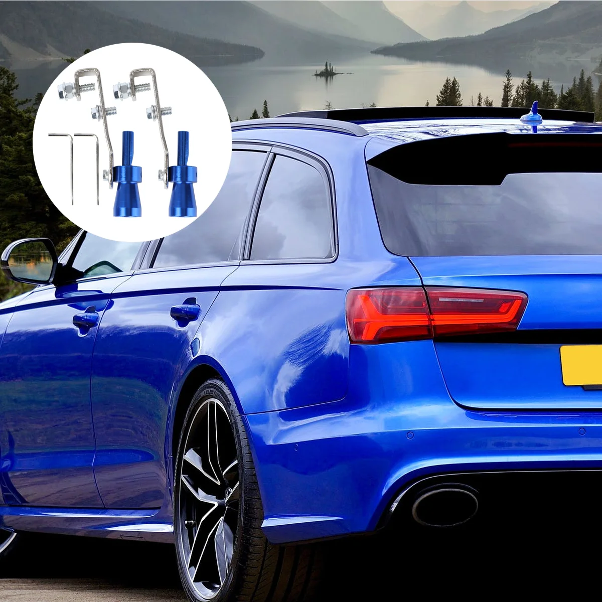 

Whistle Car Exhaust Simulator Sound Blow Off Maker Tailpipe Muffler Wisel Cars Booster Universal Silencer