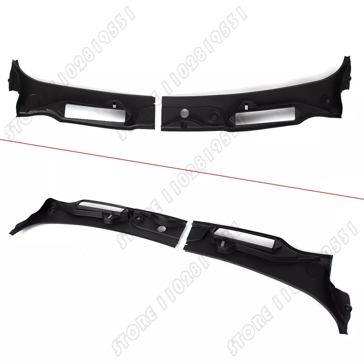 Для 2006-2014 E92 E93 BMW 328i 328xi 335i 335is 335xi M3 Крышка панели капота стеклоочистителя LHD 51717161033