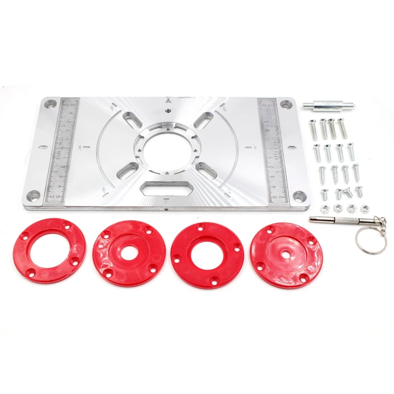 

Удобные роутер шаблоны роутер стол вставка пластина Обрезка гравировальная машина Прямая поставка