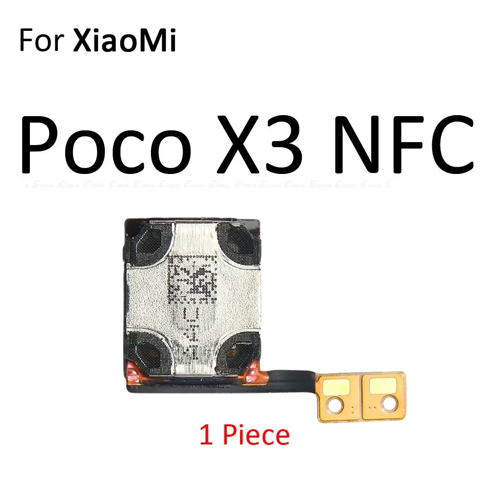 Фото Динамик верхний передний Динамик Звуковой приемник для XiaoMi Mi PocoPhone F1 Poco X3 NFC GT X2 C3 M3 M2 F3 F2 Pro запчасти для ремонта №3