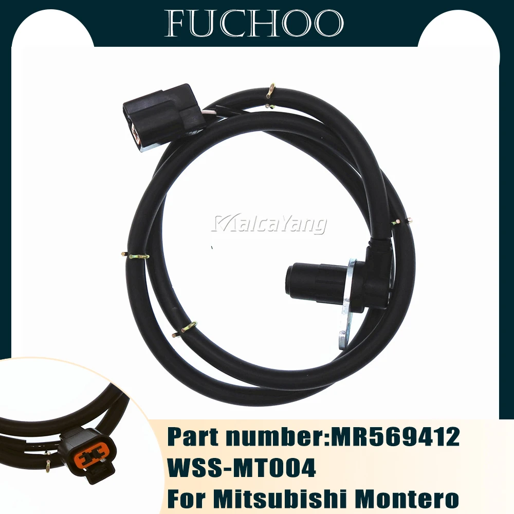 

Front Right ABS Wheel Speed Sensor MR569412 for Mitsubishi Pajero Montero Sport 2001-2006 Shogun Pajero MR569412 WSS-MT004