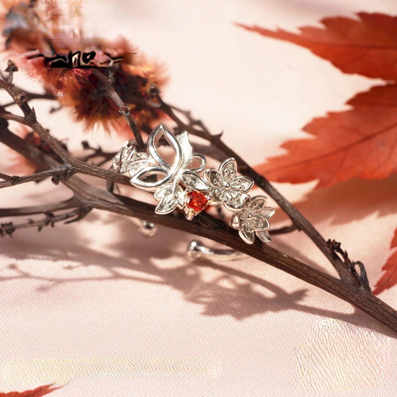 Tian Guan Ci Fu TGCF Hua Cheng Xie Lian металлическое кольцо на палец для женщин и мужчин кольца