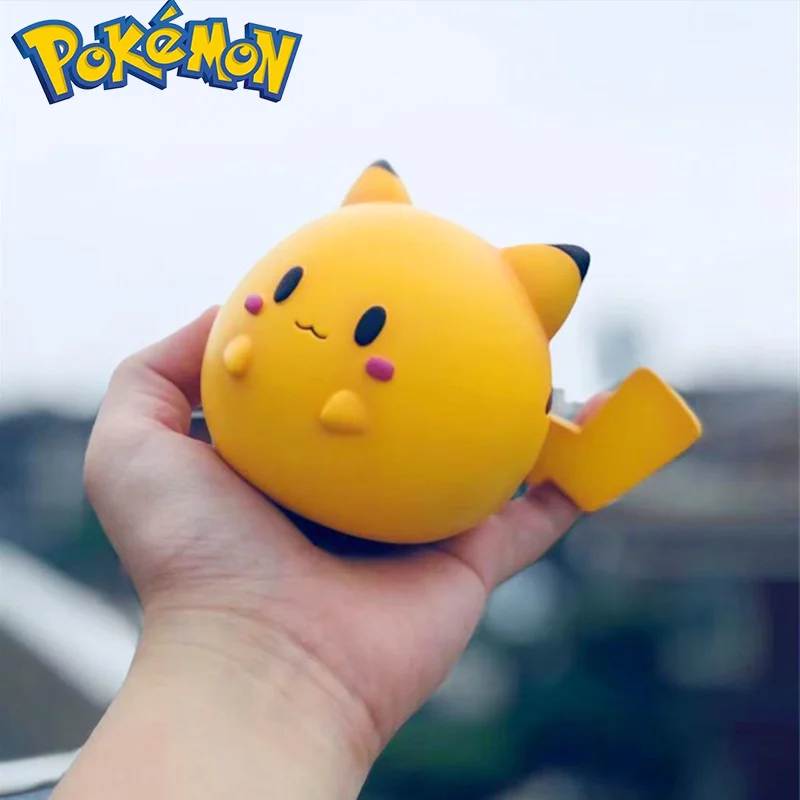 Dessin animé Pokemon Little Fat Ding Fat Pikachu Figure PVC Action Figure modèle décoration poupée