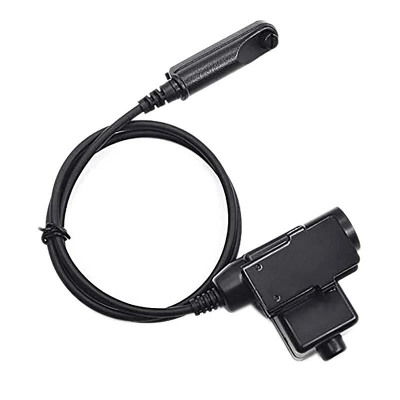 Фото Кабель-адаптер SuperDeals A58 Z U94 PTT для гарнитуры Baofeng UV-9R UV-XS UV-9R Plus Walkie Talkie №2