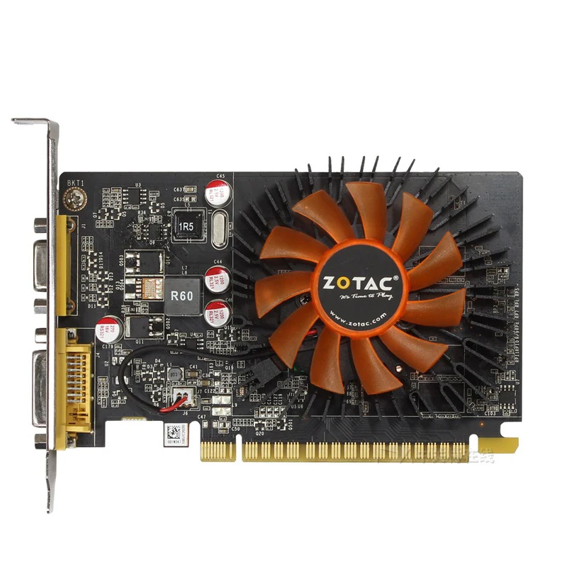 Оригинальные видеокарты ZOTAC GT 730 1G D3 GT730 1 ГБ GDDR3 графическая карта для nVIDIA Geforce GTX730