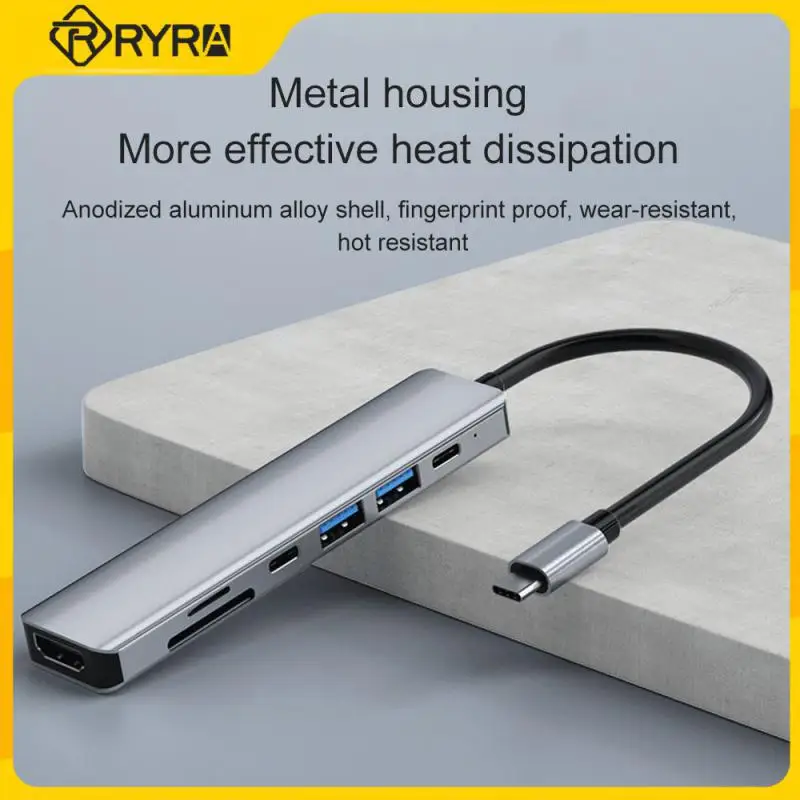 

USB-разветвитель RYRA, 7 портов, USB 3,0, PD, 87 Вт