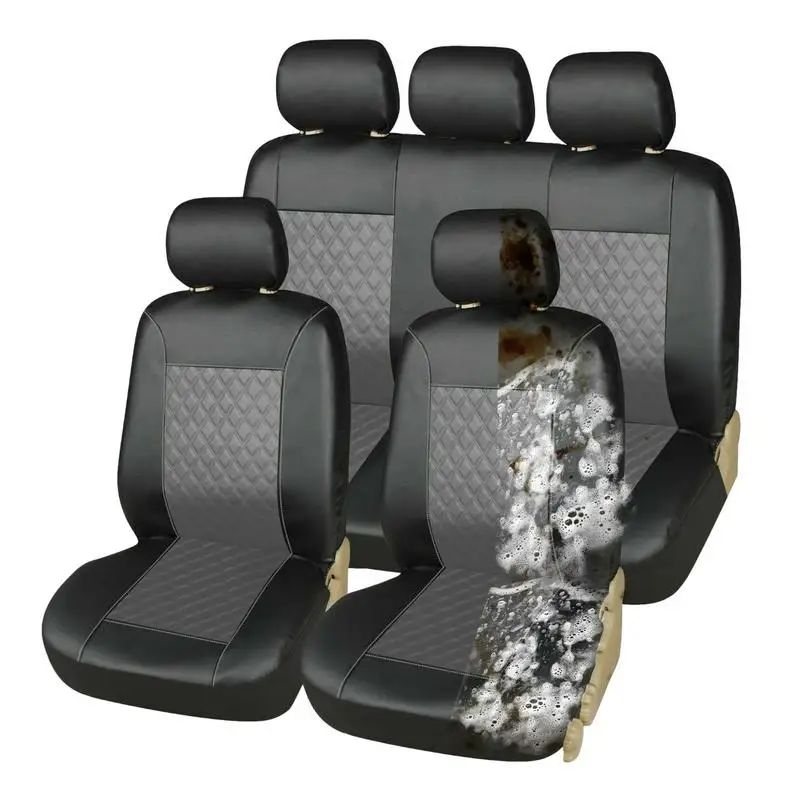 

Driver Seat Covers Comfortable PU Leather Driver Seat Covers For Vehicle Waterproof Durable Car Interior Cover For Taxis Coaches