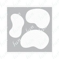 hot sale new pastures ponds pools stencils for holiday decor emboss mold diy paper greeting card photo album decoration handmade