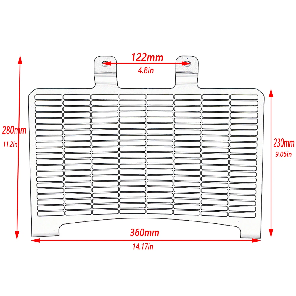 Алюминиевый защитный чехол для решетки радиатора мотоцикла идеальный 2021 HARLEY PAN