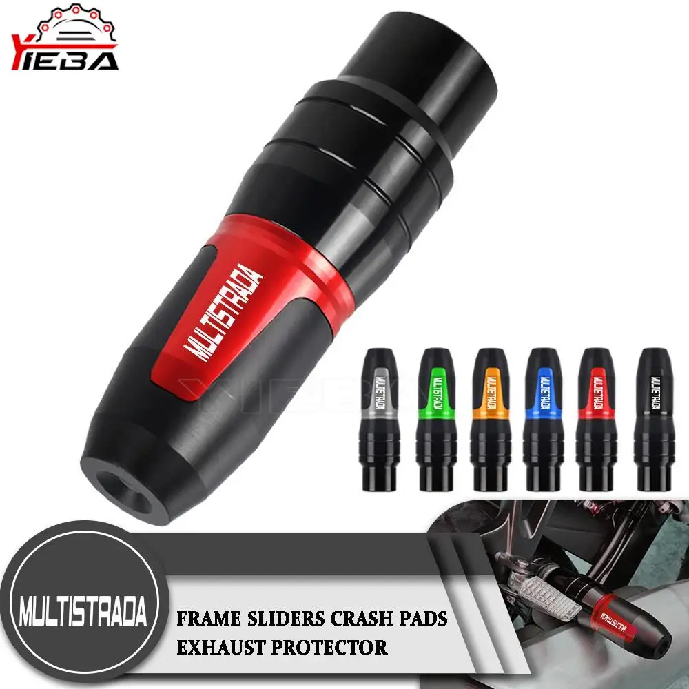 

For Ducati MULTISTRADA 950 1100 1200 1260 1200S 1260S V4 2022 2023 Motorcycle Exhaust Frame Sliders Crash Pads Falling Protector