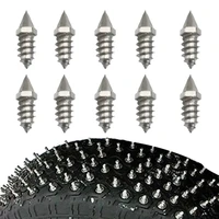 10pcs car alloy tire studs anti slip screws nails auto motorcycle bike truck off road tyre anti ice spikes snow sole tire cleats
