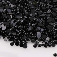 about 10000pcs 2mm3mm4mm5mm round resin flatback rhinestones black hematite gray for diy nail artjewelry decoration