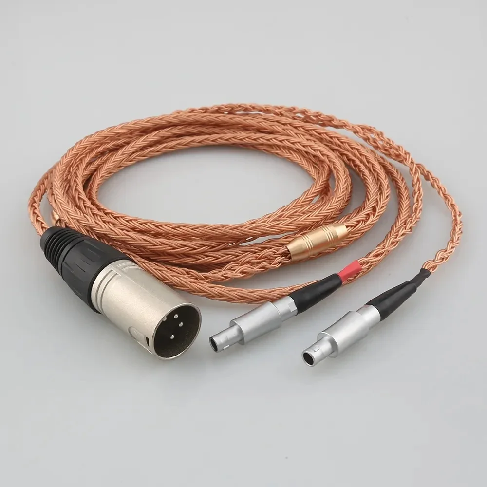 16-ядерный 99% 7N OCC кабель для наушников Sennheiser HD800 HD800s HD820s HD820 Enigma Acoustics Dharma D1000
