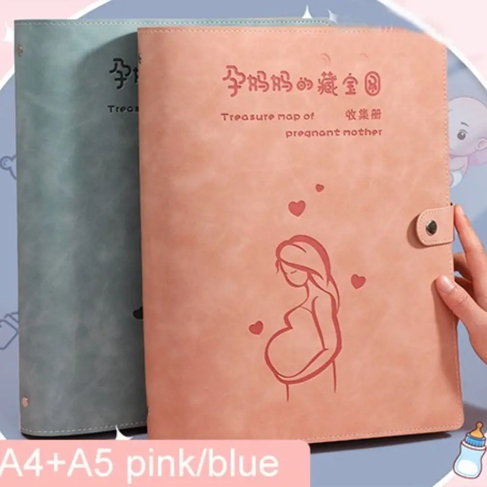 

Files Holder Gravida Pregnancy Booklet Treasure Map of Pregnant Mother Commemorative Handbook Inspection Report Folder