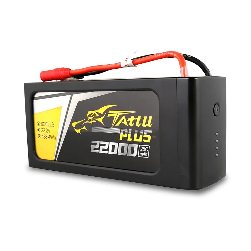 

Tattu Plus 6S 22000mAh Battery 15C 22.2V Agricultural Spraying Drone Battery