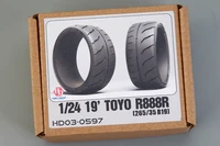 124 resin retrofit for car models hobby design hd03 0597 124 19 toyo r888r 26535 r19 tires model car rubber tires