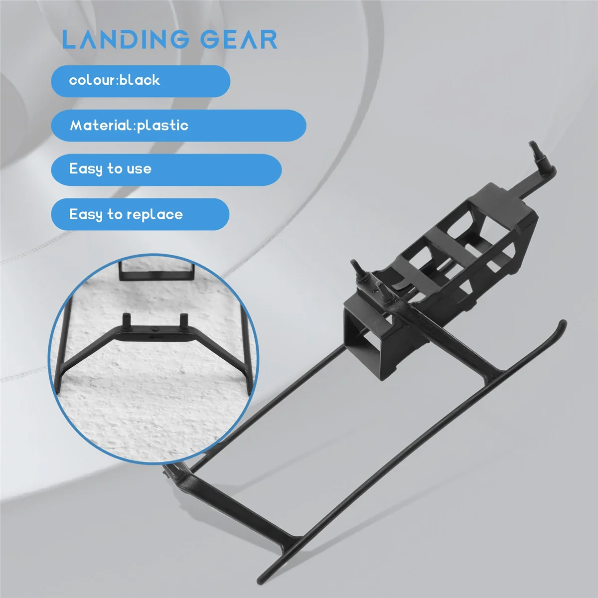 Шасси для WLtoys XK K110 K110S V977 RC вертолет самолет Дрон запасные части обновленные