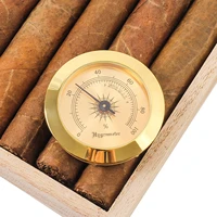 cigars hygrometer hygrometer for cigars boxes precision round adjustable point 50mm hygrometer for cigars humidor cigars box