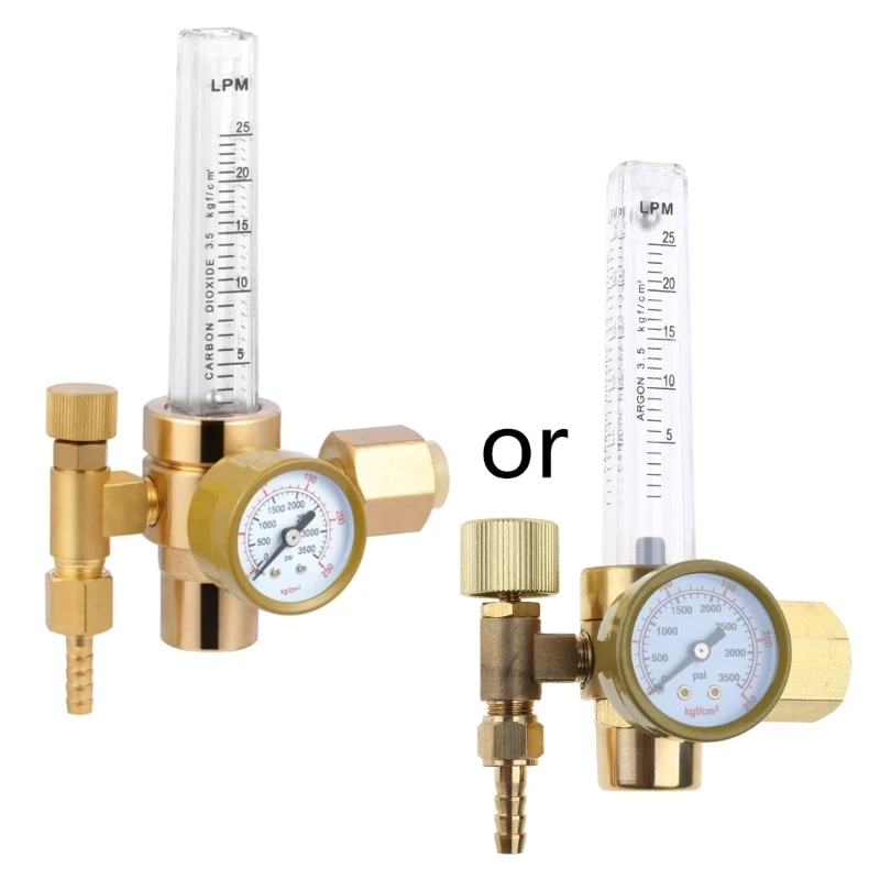 Регулятор газа аргона расходомер 0-25 л/мин AR-191 для сварочного аппарата TIG полный