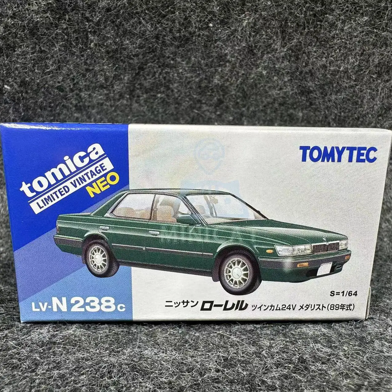 TAKARA TOMY TOMICA 1:64 TLV LV-N238c Nissan LAUREL Миниатюрная модель ролика из зеленого сплава
