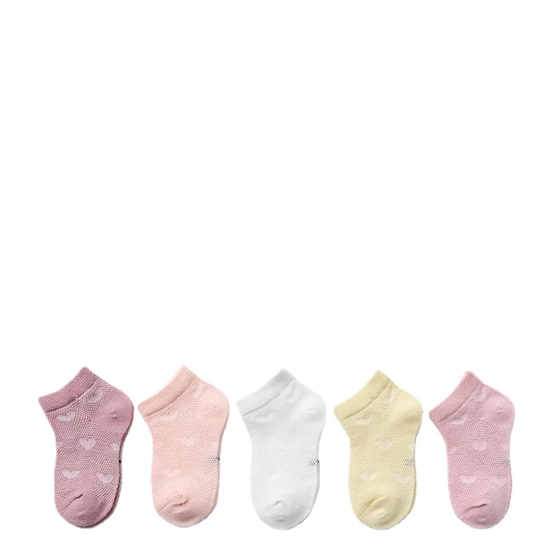 

Children's Socks 2022 Spring Summer Baby Boys Girls Cotton Mesh Breathable Thin Soft Cute Socks Kids Socks