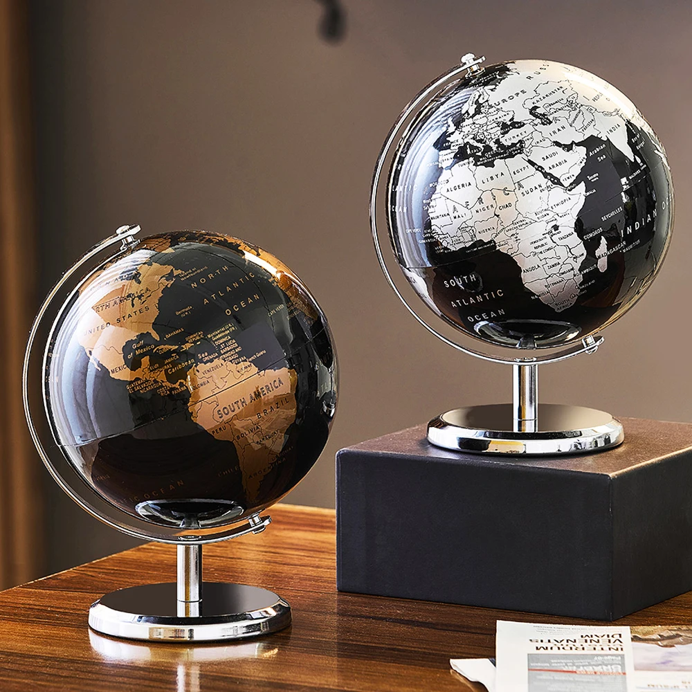 

World Globe Retro Earth Globe Geografia Globo Do Mapa Home Decoration Desk Accessories Globe Room Decor Geography Kids Education