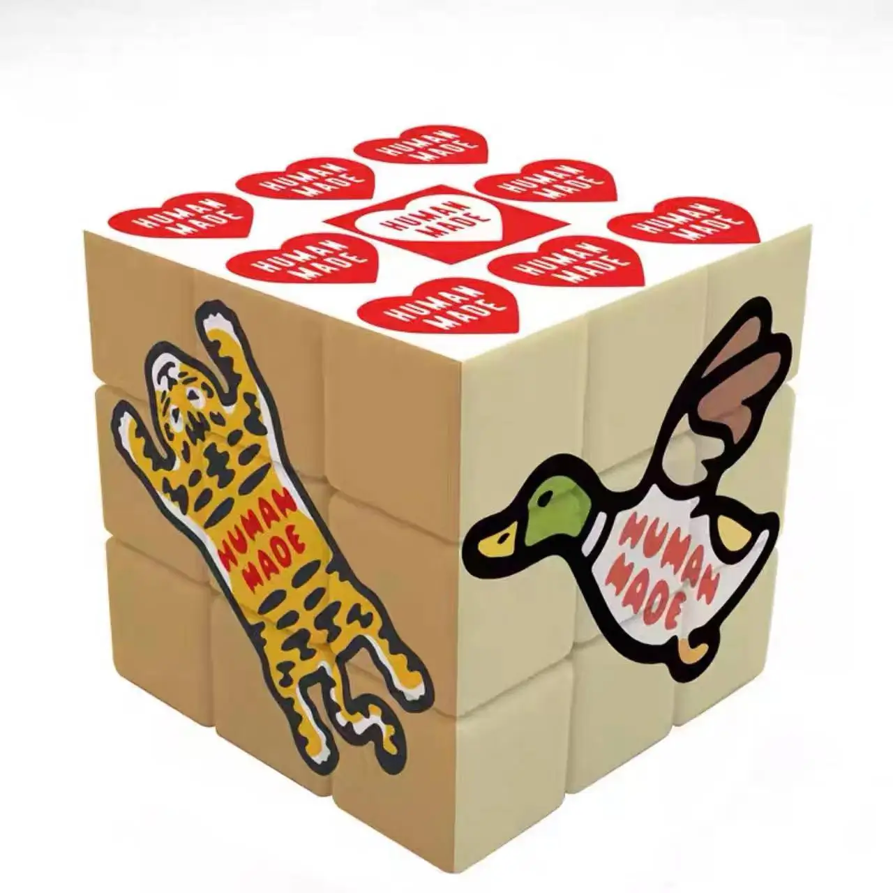 

Home decoration custom-made third-order love Rubik's Cube flying duck tiger hamburger polar bear dog love gift