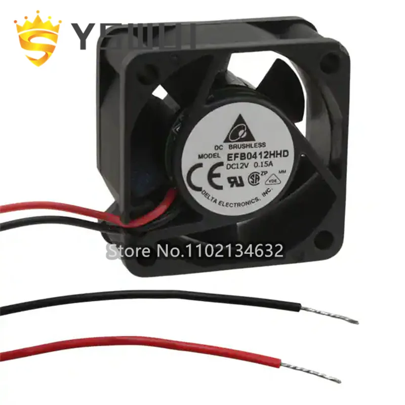 

EFB0412HHD Original FAN AXIAL 40X20MM 12VDC WIRE