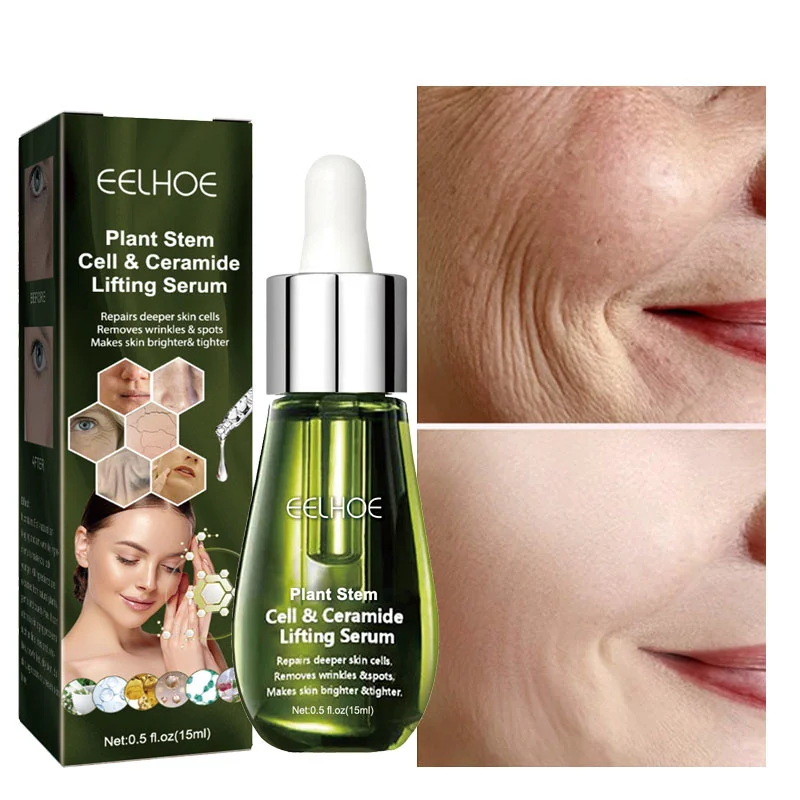 Wrinkles Remove Serum Anti-aging Firming Lifting Fade Fine Lines Moisturizer Brighten Tighten Improve Dull Dry Skin Care Product