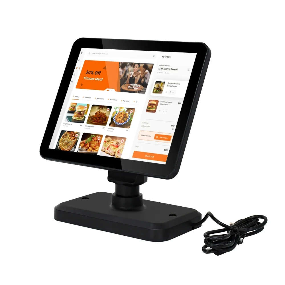 POS-система 7 8 9 10 1 11 6-дюймовый ЖК-дисплей для клиентов POS-дисплей |