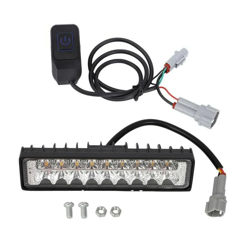 

LED Headlight Light Bar & Switch Kit For Sur Ron Surron Light Bee X Segway X260