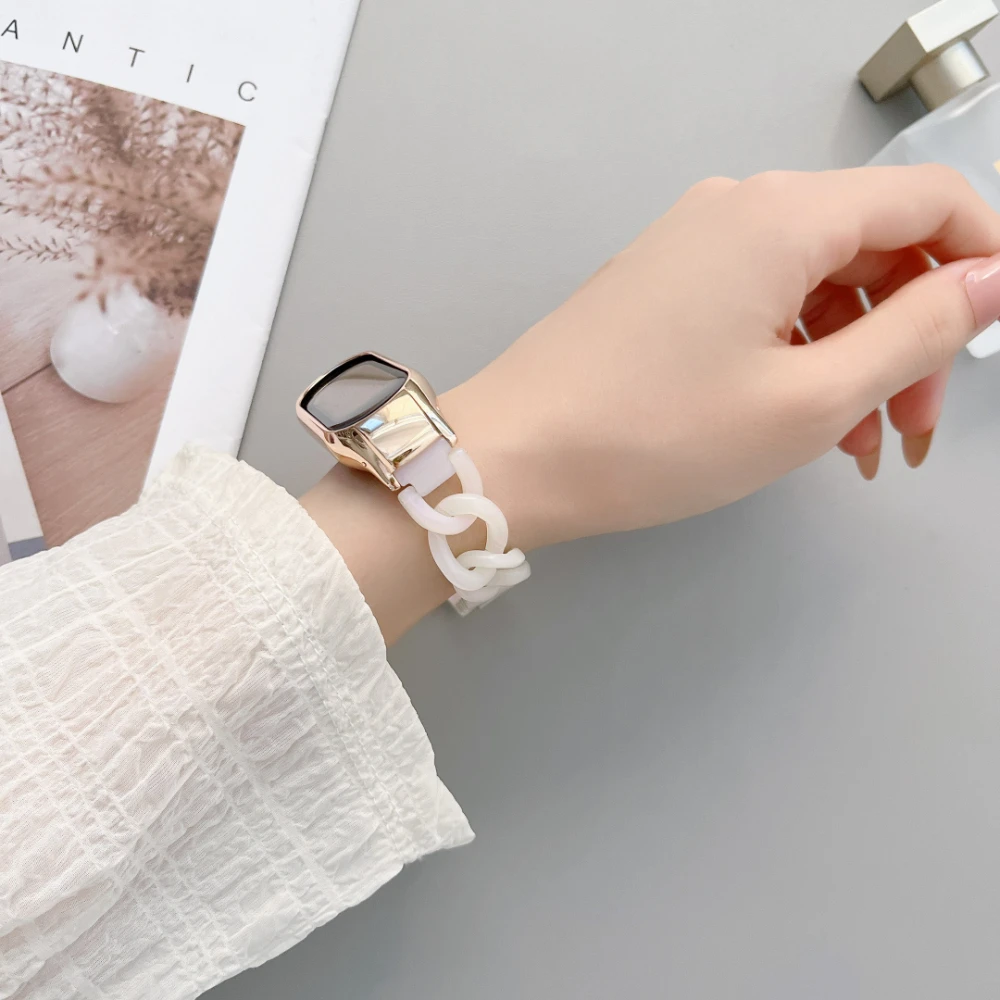 

Resin Strap For Xiaomi Mi Band 7 6 5 4 3 Single Row Denim Bracelet Correa For Mi Band 6 5 4 3 Replacement Wristband Accessories