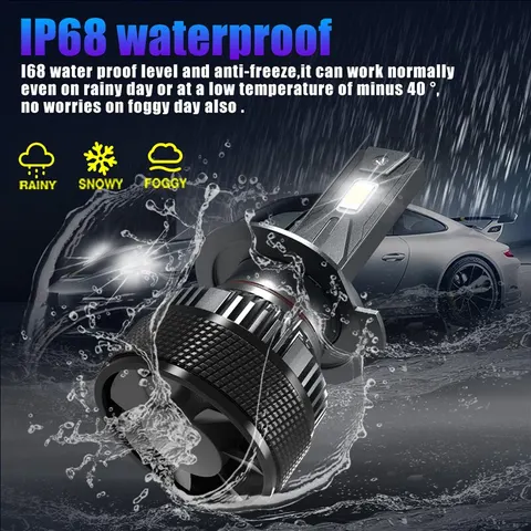 Светодиодные Лампы Для Фар Carshark H4 H7 130W 65000LM CSP H1 H11 H8 H9 Turbo Ice 9005 HB3 9006 HB4 9012 Hir2 Для Автомобилей