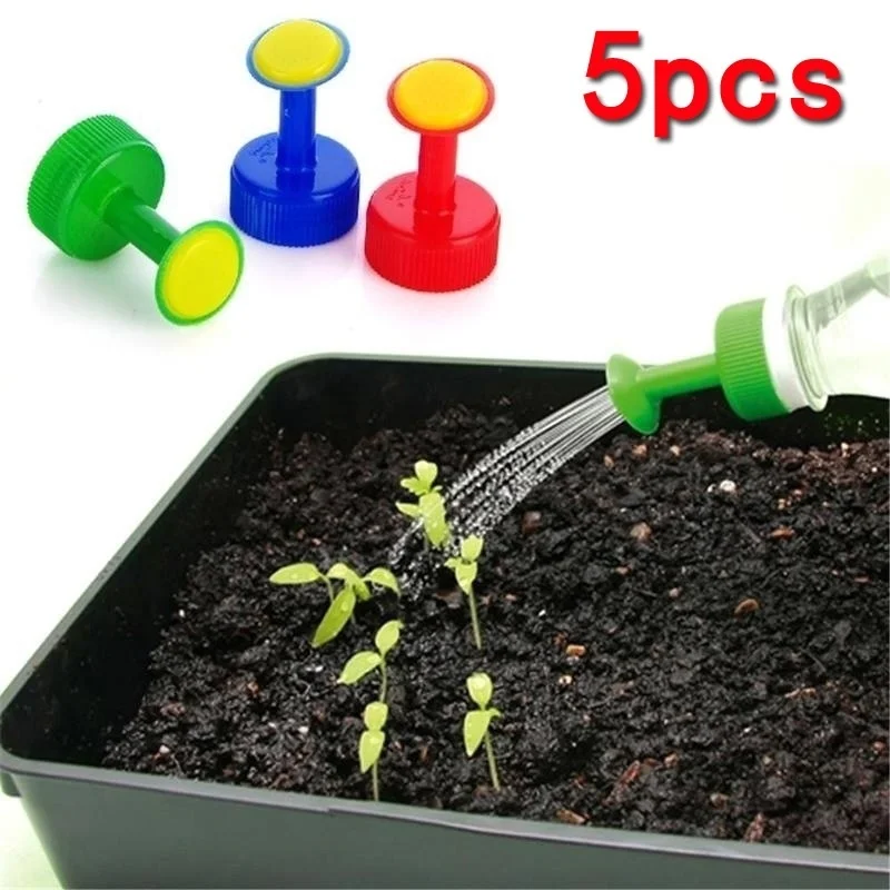 

5Pcs Plant Watering Attachment For Bottle Gardening DIY （Color mixing）