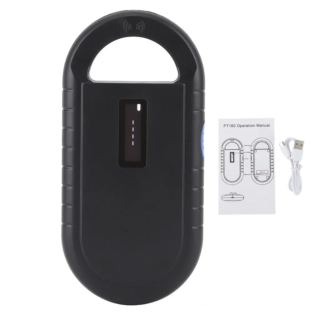 

Сканер для чтения микрочипов животных, Rfid, 134,2 кГц