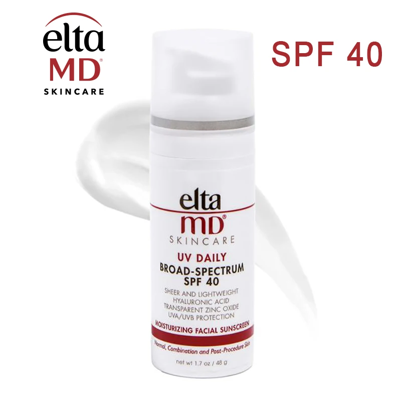 

Elta MD UV Daily SPF 40 Sunscreen Moisturizer Face Lotion Hyaluronic Acid Broad Spectrum Hydrating Sunscreen Lotion Non Greasy