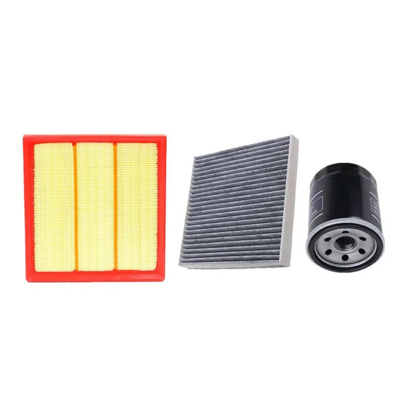 

Набор фильтров из 3 шт. для Ford Equator 2021 2022 2023 2.0T, комплект воздушного масляного фильтра двигателя переменного тока, детали KP2-9601-AA LX4527 09556904 AJXAJ40130