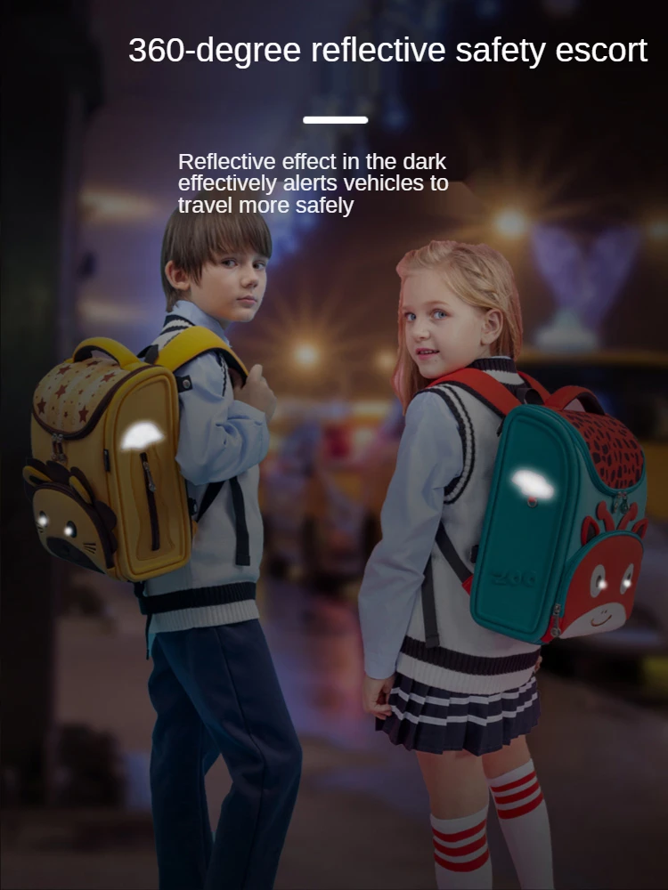 Toddler Small School Bag Cute Kindergarten Big Class First Grade Decompression Backpack Boys and Girls Space Bag One Package