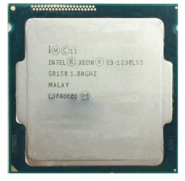 

Процессор Intel Xeon E3 1230LV3, 1,8 ГГц, 8 Мб, четырехъядерный, LGA 1150