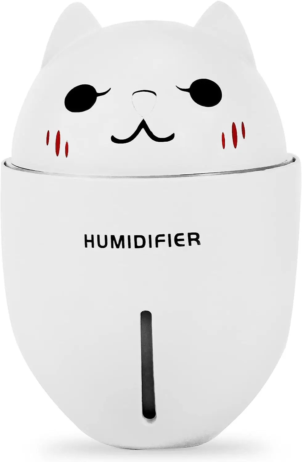 

Gatinho Purificador De Ar Ultrassónico com Aromatizador Portátil (Branco)