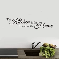 kitchen english motto wall stickers for living room dining table home decoration painting