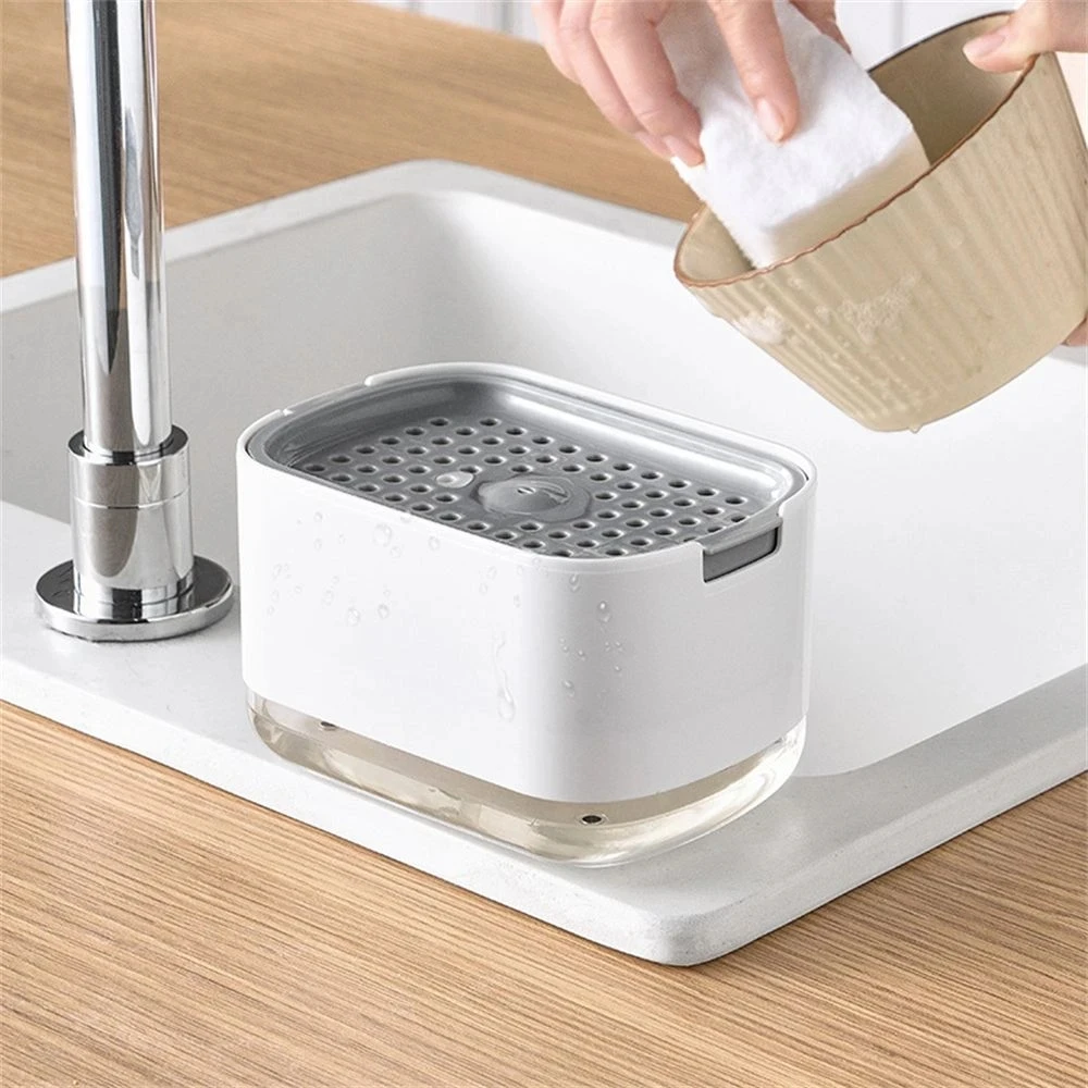 

Multiful Soap Pump Dispenser Box Kitchen Dish Liquid Cleaning Liquid Box Soap Pump Dispenser Detergent Dispenser Foam Bottle
