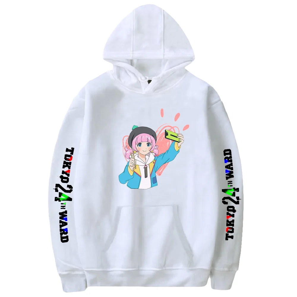 

2022 New Arrival Anime Tokyo 24TH WARD Print Hoodie Casual Funny Streetwear Autumn Winter Pullovers Clothes