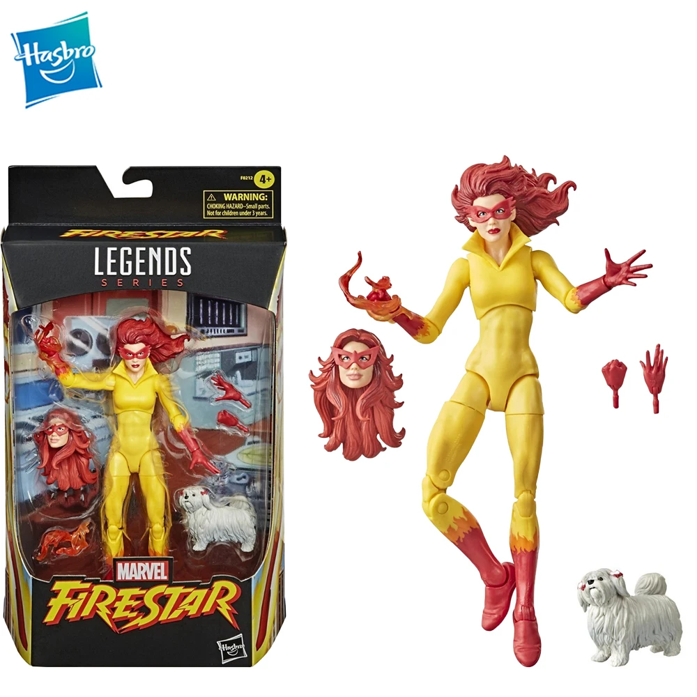 

[In stock] Original New Hasbro Marvel Legends Series X-Men Firestar Action Comic Figure Collection Model Gift Toys F0212