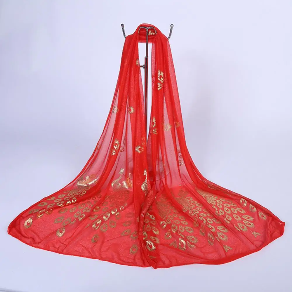 Женская длинная мягкая пляжная шаль с запахом