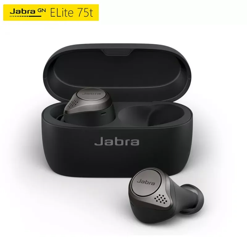 

Беспроводные водонепроницаемые Bluetooth-наушники Jabra Elite 75t